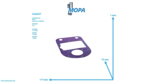 GASKET - 8690740289 suitable for MTU engines GASKET - 8690740289 suitable for MTU engines