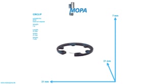 SICHERUNGSRING - 000984019000 passend für MTU Motoren