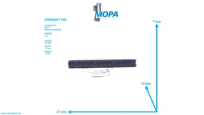 SPANNSTIFT - 001481003012 passend für MTU Motoren