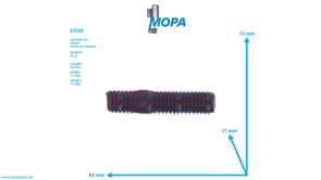 STUD - 01113472 suitable for Deutz engines