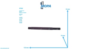 STUD - 01113511 suitable for Deutz engines