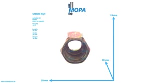 UNION NUT - 01127346 suitable for Deutz engines