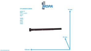 CYLINDER SCREW - 01152820 suitable for Deutz engines