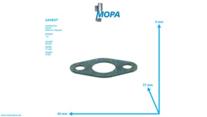 GASKET - 01154014 suitable for Deutz engines