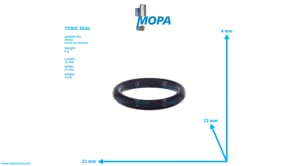 TORIC SEAL - 01161009 suitable for Deutz engines