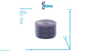 CORE PLUG HOLE - 01166648 suitable for MWM & Deutz engines CORE PLUG HOLE - 01166648 suitable for MWM & Deutz engines