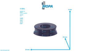 V-SEAL - 01167438 suitable for Deutz engines