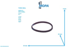 TORIC SEAL - 01177725 suitable for MWM & Deutz engines