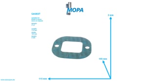 DICHTUNG - 02929245 passend für MWM & Deutz Motoren DICHTUNG - 02929245 passend für MWM & Deutz Motoren