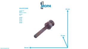 VALVE CONE - 03373683 suitable for Deutz engines