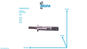 GEWINDEBOLZEN - 04045214 passend für MWM & Deutz Motoren