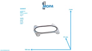 GASKET - 04291309 suitable for Deutz engines