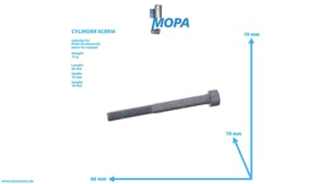 CYLINDER SCREW - 06020990402 suitable for MAN D-engines