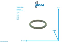 TORIC SEAL - 06563334245 suitable for MAN D engines