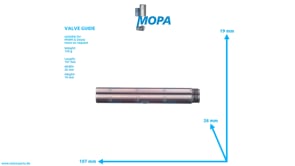 VALVE GUIDE - 12028026 suitable for MWM & Deutz engines