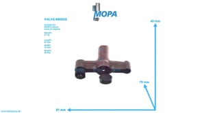 VALVE BRIDGE - 12136467 suitable for MWM & Deutz engines