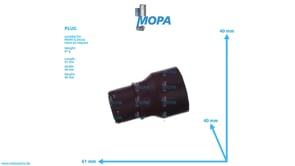 PLUG - 12137453 suitable for MWM & Deutz engines