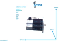 ELECTRIC MOTOR - 12141851 suitable for MWM & Deutz engines