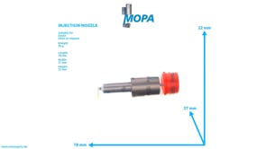 INJECTION NOZZLE - 12152947 suitable for Deutz engines