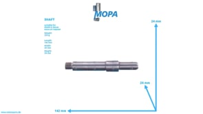 SHAFT - 12163151 suitable for MWM & Deutz engines