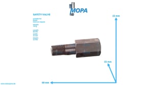 SAFETY VALVE - 12164760 suitable for Deutz engines
