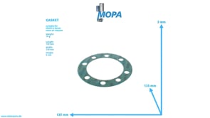 GASKET - 12178291 suitable for MWM & Deutz engines