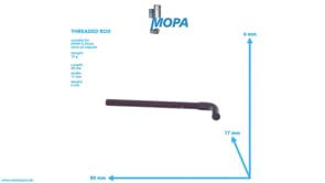 GEWINDESTANGE - 12313286 passend für MWM & Deutz Motoren