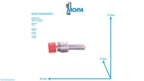 INJECTION NOZZLE - 12314262 suitable for MWM & Deutz engines