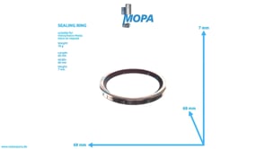 DICHTRING - 1544710 passend für Volvo/Volvo Penta Motoren
