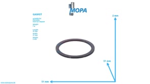 DICHTUNG - 3818690098 passend für Mercedes Motoren