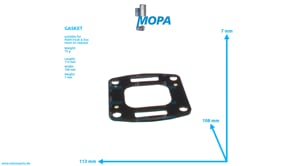 GASKET - 51099010055 suitable for MAN D engines
