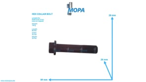 HEX COLLAR BOLT - 51900200246 suitable for MAN D engines