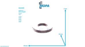 WASHER - 51907100160 suitable for MAN D-engines