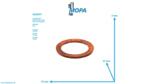 GASKET - 51966010352 suitable for MAN D engines