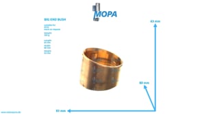 BIG END BUSH - 5240382550 suitable for MTU engines BIG END BUSH - 5240382550 suitable for MTU engines