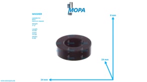 UNTERLEGSCHEIBE - 5501420052 passend für MTU Motoren