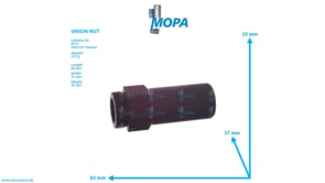 UNION NUT - 5809900454 suitable for MTU engines