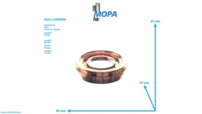SEAL CARRIER - 5841880058 suitable for MTU engines