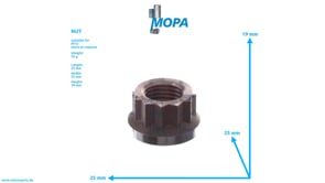 MUTTER - 5849900751 passend für MTU Motoren MUTTER - 5849900751 passend für MTU Motoren