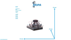 NUT - 8381810072 suitable for MTU engines