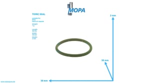 TORIC SEAL - 8699970098 suitable for MTU engines