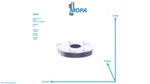 SHIM - 0000174752 suitable for MTU engines