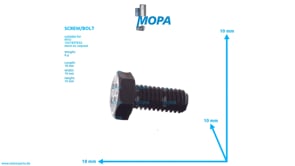 SCREW/BOLT - 0000746571 suitable for MTU engines