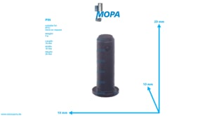 PIN - 001434006077 suitable for MTU engines