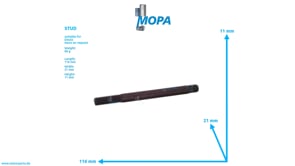 STUD - 01113509 suitable for Deutz engines