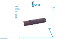 STUD - 01113621 suitable for MWM & Deutz engines