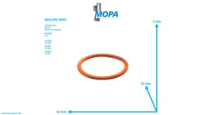 SEALING RING - 01118946 suitable for Deutz engines