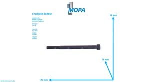 CYLINDER SCREW - 01152868 suitable for MWM & Deutz engines