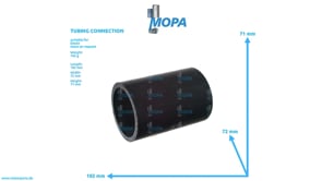TUBING CONNECTION - 01176740 suitable for Deutz engines