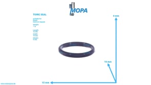 TORIC SEAL - 01180707 suitable for Deutz engines